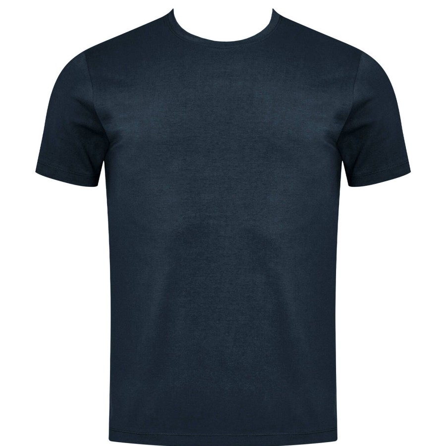 Homme Mey T-Shirt Et Debardeur Homme | T-Shirt Homme En Coton Yacht Blue