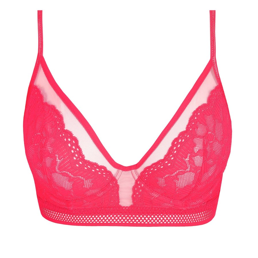 Soutiens-Gorge Marie Jo | Soutien-Gorge Bustier En Dentelle Fruit Punch