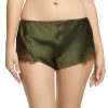 Lingerie De Nuit Sainted Sisters | Short En Soie Olive