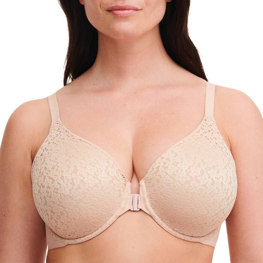 Soutiens-Gorge Chantelle | Soutien-Gorge Moule Ouverture Frontale Beige Dore