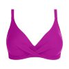 Maillots De Bain Antigel Triangle | Haut De Maillot De Bain Armatures Triangle Bonnets Profonds Mer Amethyste