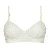 Soutiens-Gorge Antigel | Soutien-Gorge Sans Armatures En Dentelle Ecru Nacre