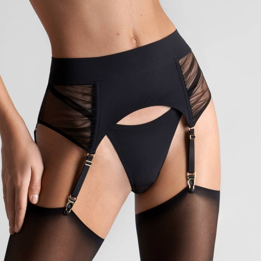 Lingerie Maison Close | Porte-Jarretelles Noir