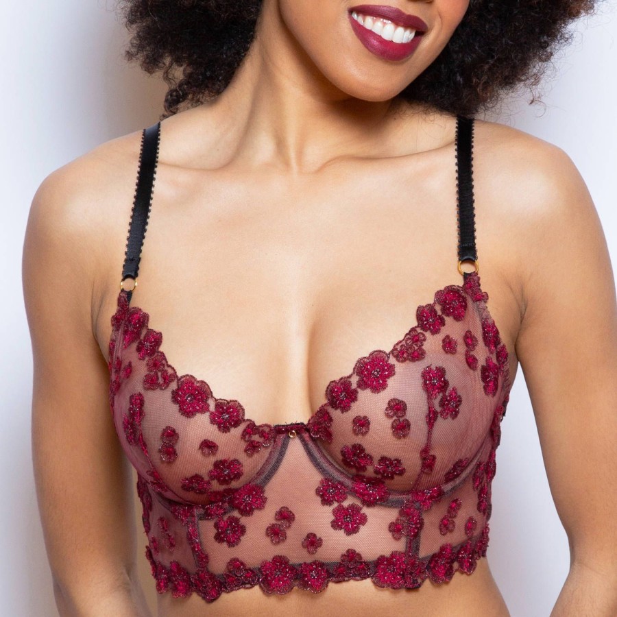 Soutiens-Gorge Edge o' Beyond | Soutien-Gorge Bustier Rouge