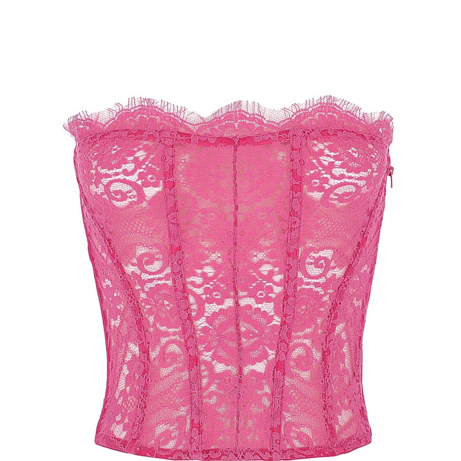 Lingerie I.D. Sarrieri | Corset En Dentelle Cyclamen