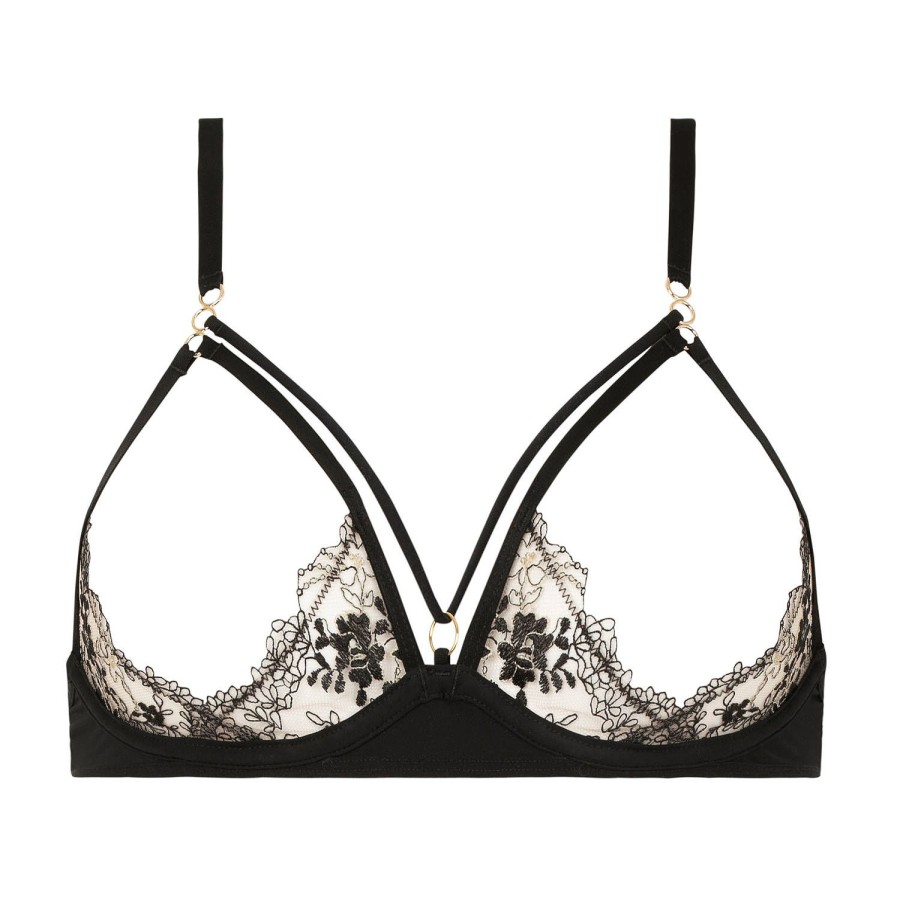 Soutiens-Gorge Atelier Amour | Soutien-Gorge Ouvert Noir