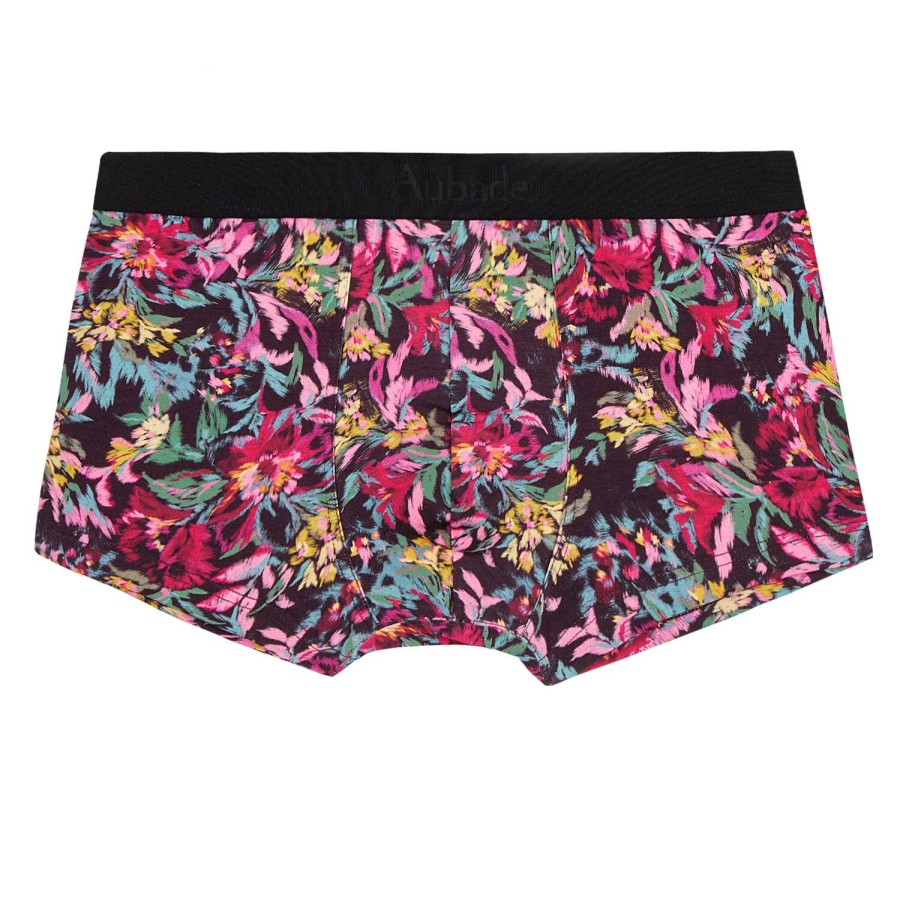 Homme Aubade Boxer Homme | Boxer Court Homme Winter Flower