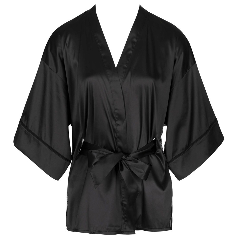 Lingerie De Nuit Atelier Amour | Kimono Noir