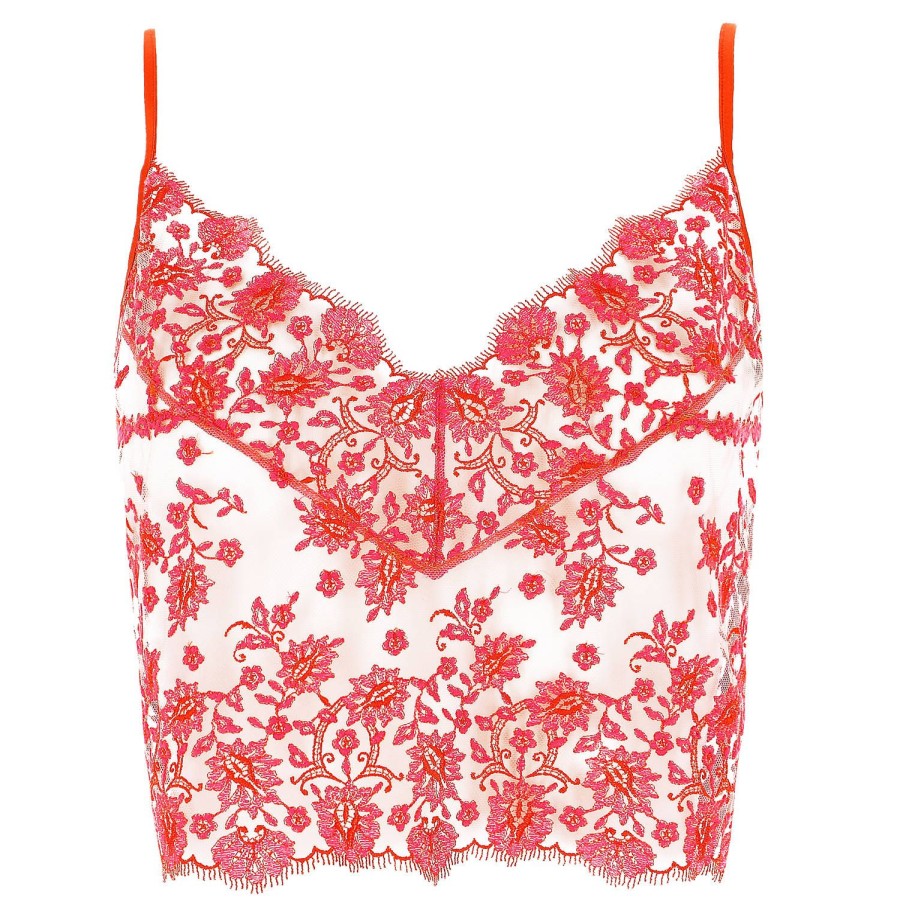 Lingerie De Nuit I.D. Sarrieri | Caraco Hot Orange