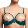 Soutiens-Gorge Dita Von Teese | Soutien-Gorge Ouvert En Dentelle Shady Spruce