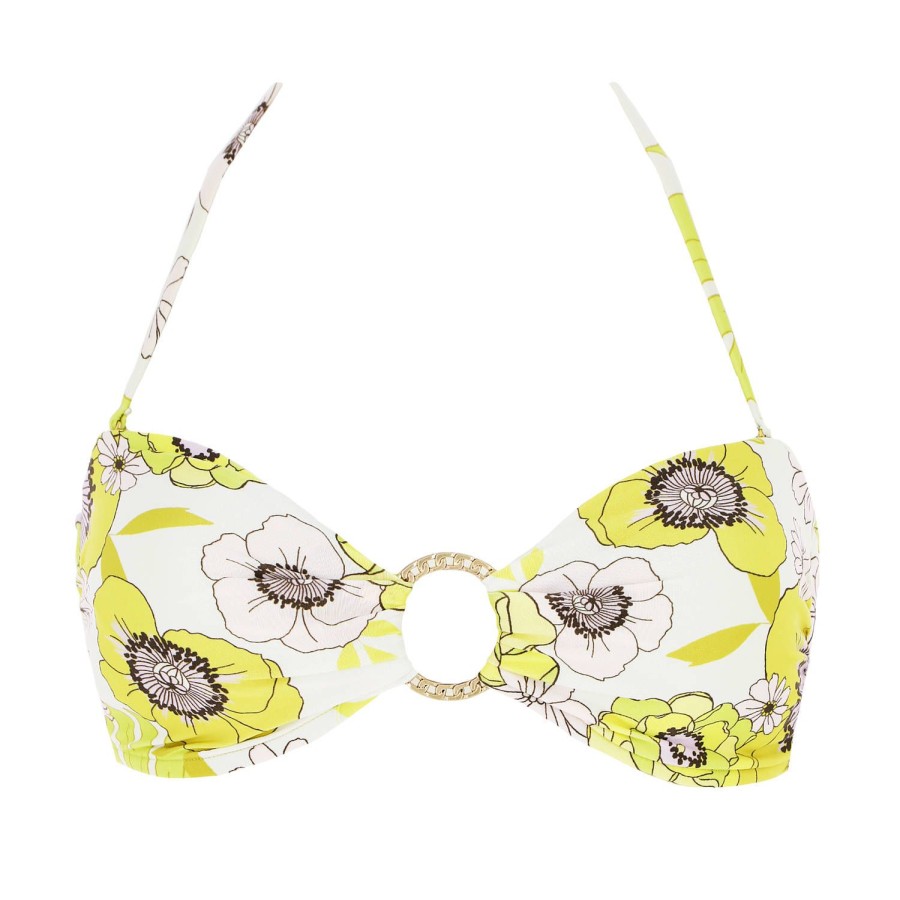 Maillots De Bain Seafolly Bandeau | Haut De Maillot De Bain Bandeau Wild Lime