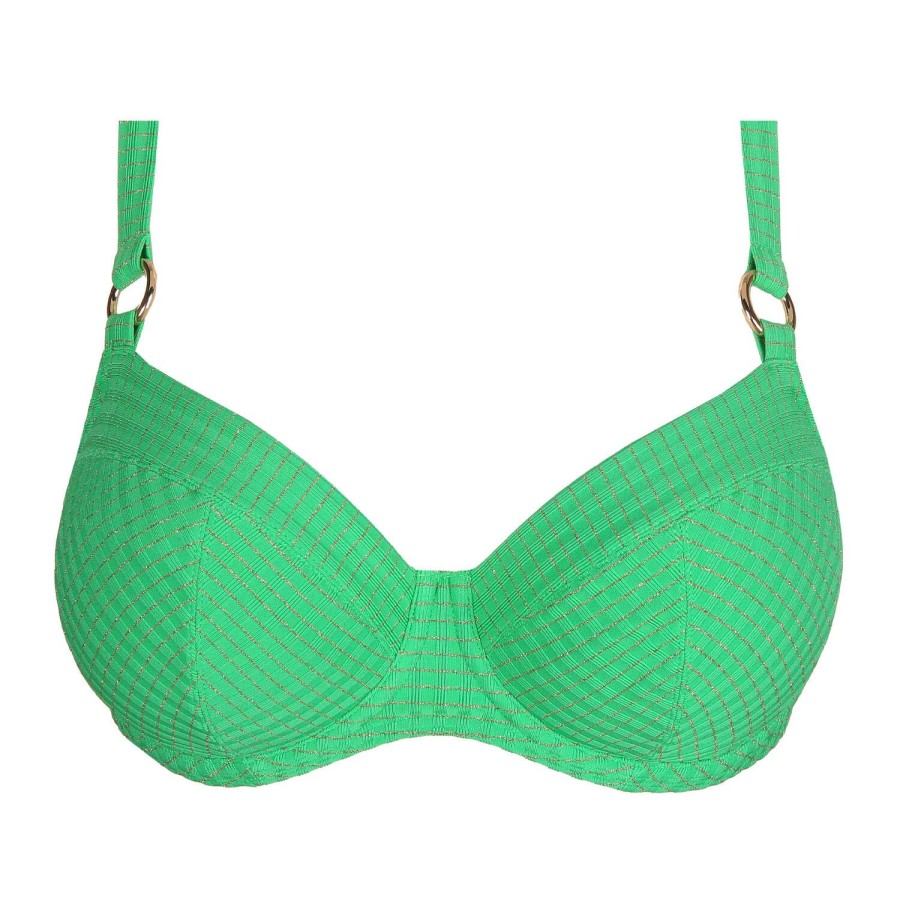 Maillots De Bain PrimaDonna Emboitant | Haut De Maillot De Bain Emboitant Lush Green