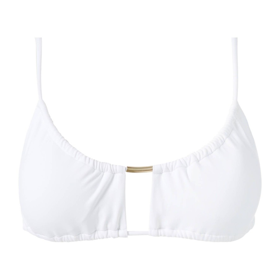 Maillots De Bain Melissa Odabash Brassiere | Haut De Maillot De Bain Brassiere France Blanc