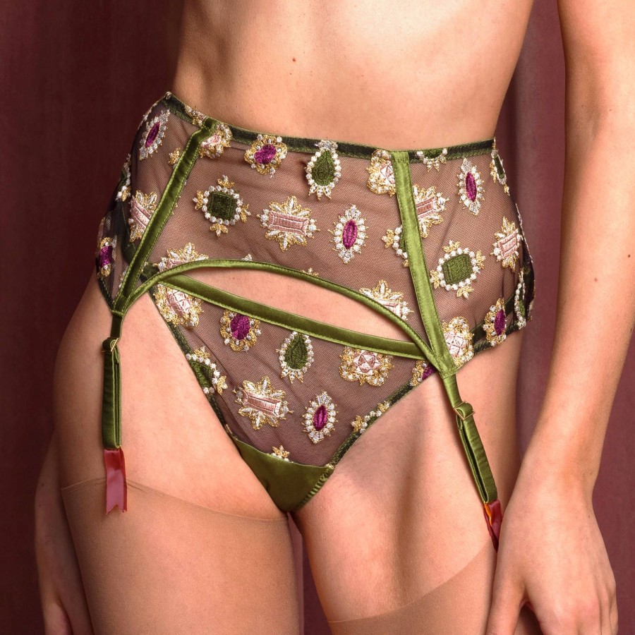 Lingerie Studio Pia | Porte-Jarretelles Jungle