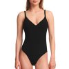 Maillots De Bain Chantelle Autres Formes | Maillot De Bain 1 Piece Decollete Sans Armatures Noir