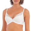 Soutiens-Gorge Wacoal | Soutien-Gorge Push-Up En Dentelle Blanc