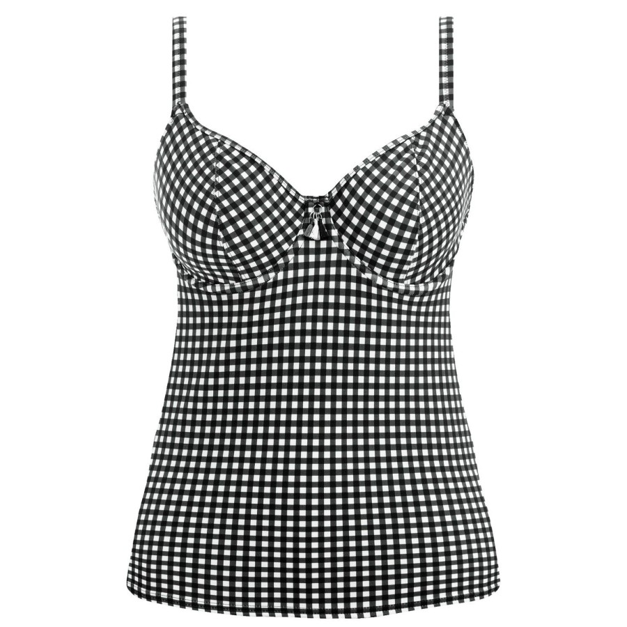 Maillots De Bain Freya Tankini | Haut De Maillot De Bain Tankini Armatures Monochrome