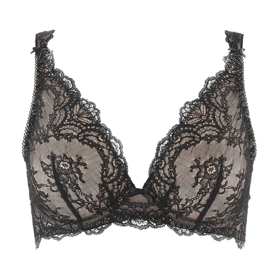 Soutiens-Gorge Aubade | Soutien-Gorge Triangle En Dentelle Noir