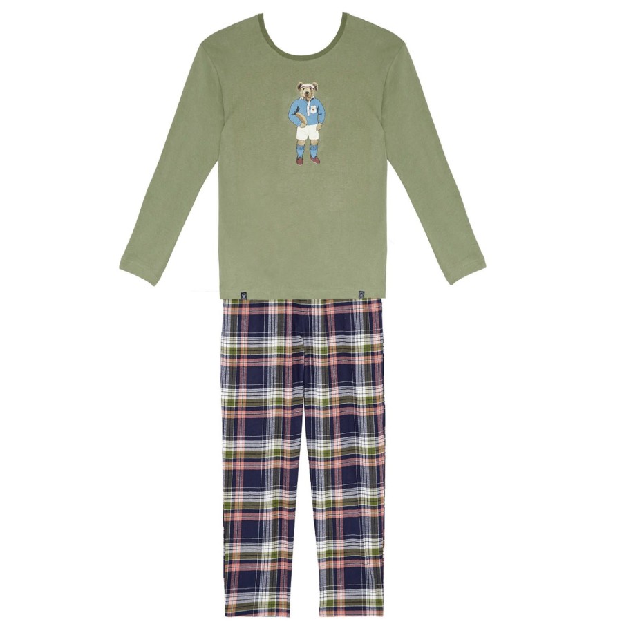 Homme Arthur Pyjama Homme | Pyjama Homme En Coton Marine