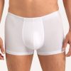 Homme Hanro Boxer Homme | Boxer Homme En Coton Blanc