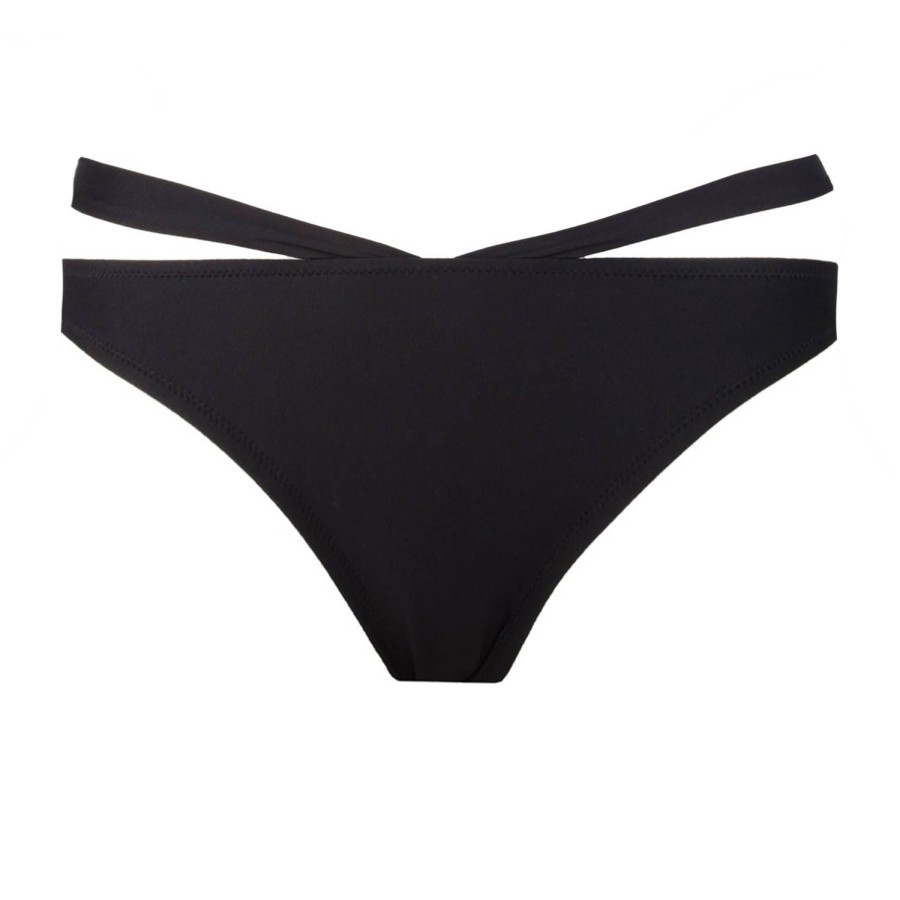 Maillots De Bain Antigel Culotte Et Slip | Bas De Maillot De Bain Slip Seduction Noir