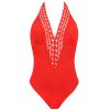 Maillots De Bain Lise Charmel Autres Formes | Maillot De Bain 1 Piece Decollete Sans Armatures Orange Couture