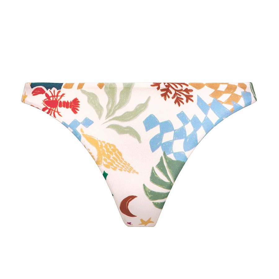 Maillots De Bain Watercult Bresilien / Tanga | Bas De Maillot De Bain Slip Bresilien Riviera Mix