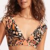 Maillots De Bain Seafolly Brassiere | Haut De Maillot De Bain Brassiere Mandarin