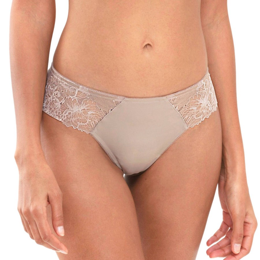 Culottes Mey | Tanga En Dentelle New Toffee