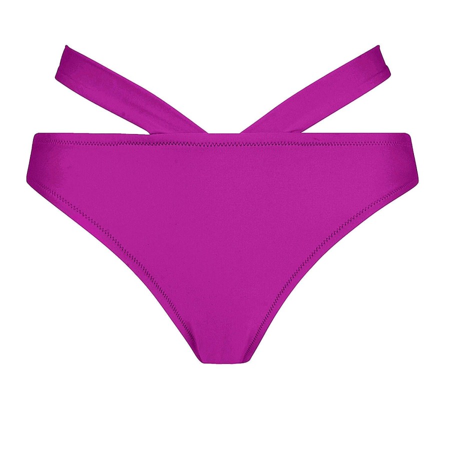 Maillots De Bain Antigel Culotte Et Slip | Bas De Maillot De Bain Slip Seduction Mer Amethyste