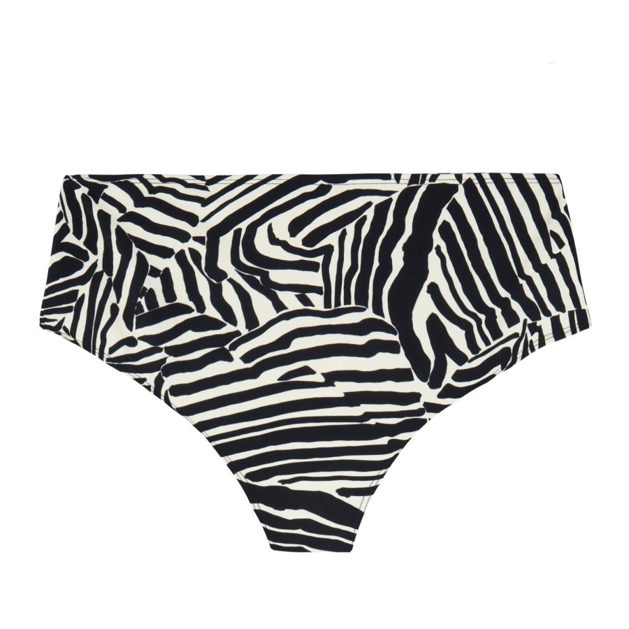 Maillots De Bain Aubade Culotte Haute | Bas De Maillot De Bain Culotte Haute Zebra