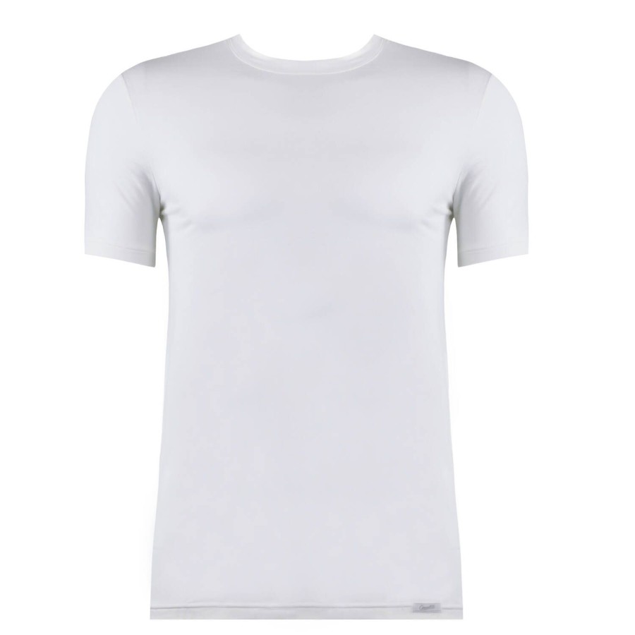 Homme Oscalito T-Shirt Et Debardeur Homme | T-Shirt Col Rond Homme Blanc