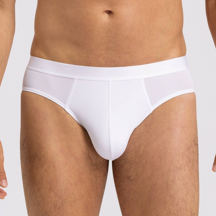 Homme Hanro Slip Homme | Slip Homme Blanc