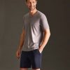 Homme Impetus Pyjama Homme | Pyjama Short Homme Light Grey/Navy Blue