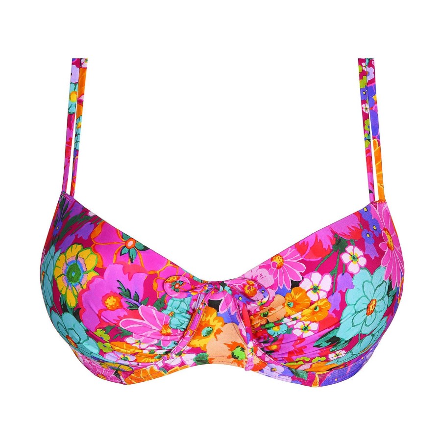 Maillots De Bain PrimaDonna | Haut De Maillot De Bain Balconnet Floral Explosion