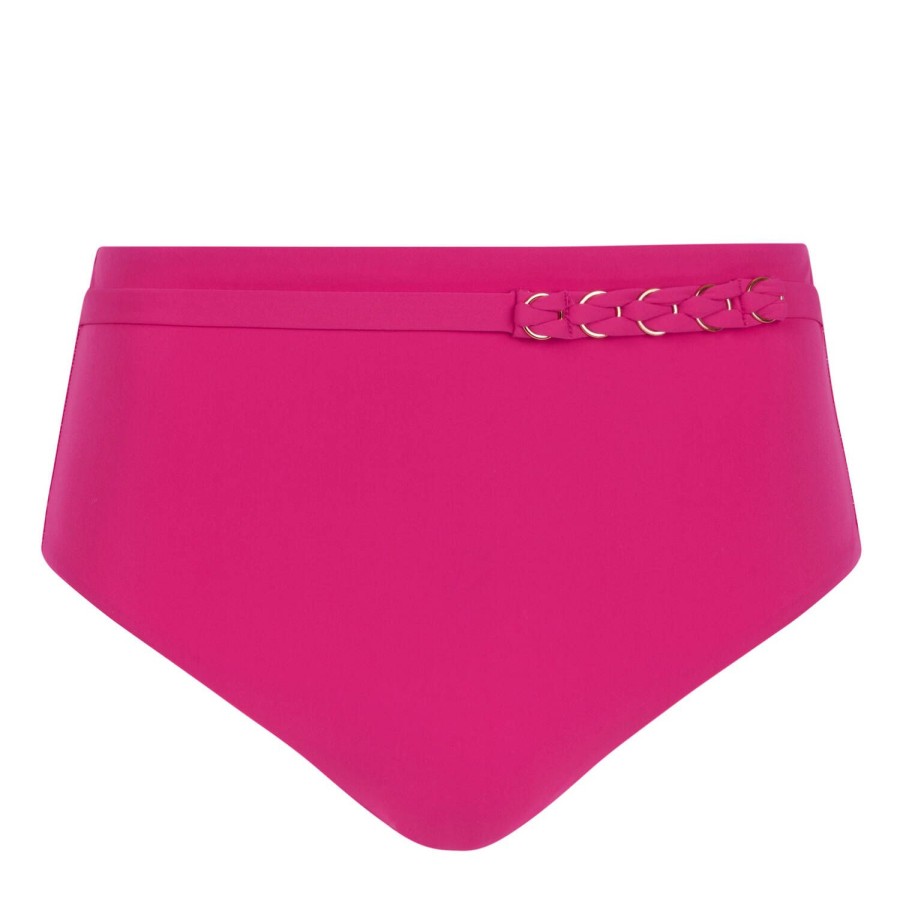 Maillots De Bain Chantelle Culotte Haute | Bas De Maillot De Bain Culotte Haute Cybele Pink