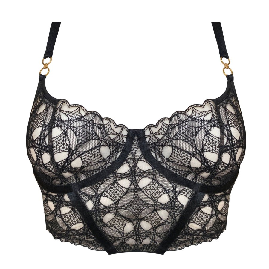 Soutiens-Gorge Bordelle | Soutien-Gorge Bustier Noir