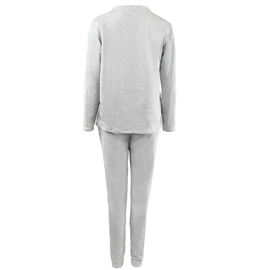 Lingerie De Nuit Canat | Pyjama Gris Chine