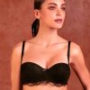 Soutiens-Gorge Lise Charmel | Soutien-Gorge Bandeau Coques En Dentelle Noir