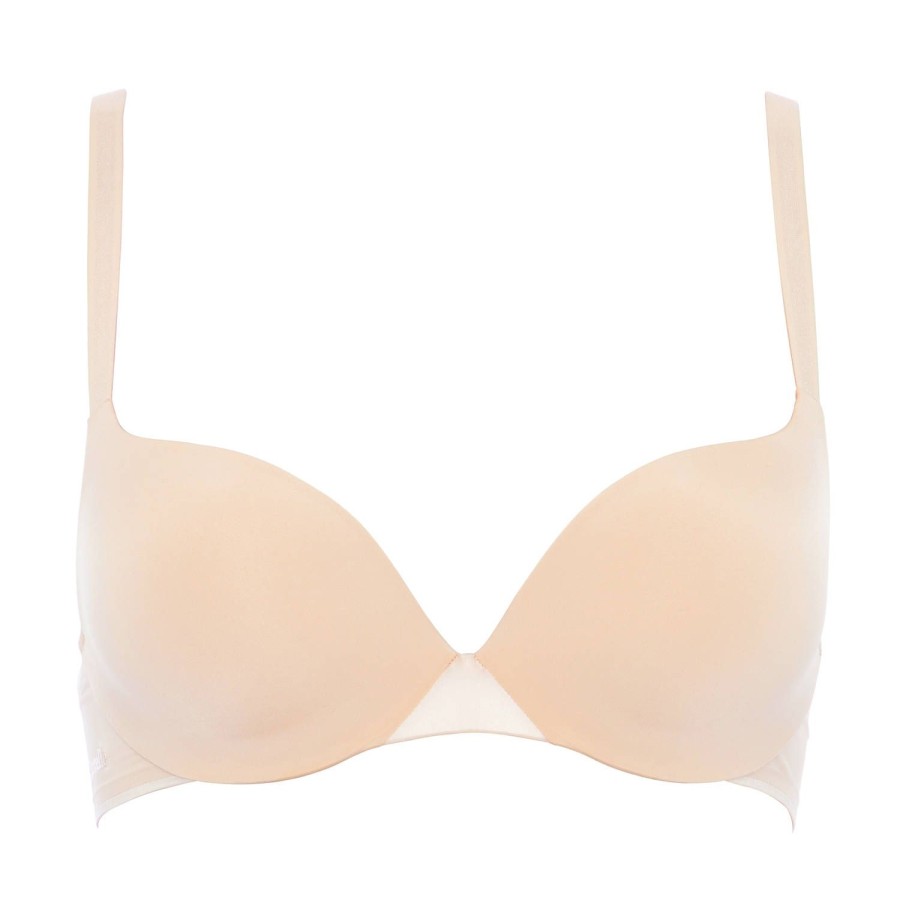 Soutiens-Gorge Chantelle | Soutien-Gorge Push-Up Beige Dore