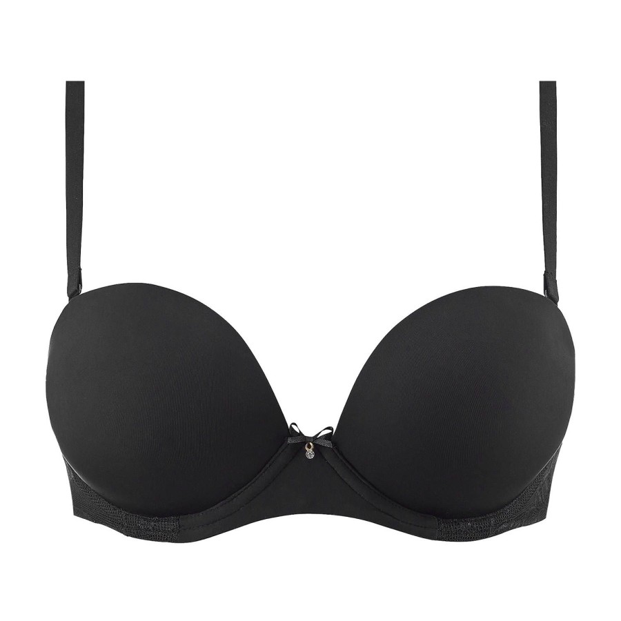 Soutiens-Gorge Aubade | Soutien-Gorge Bandeau Rembourre Noir