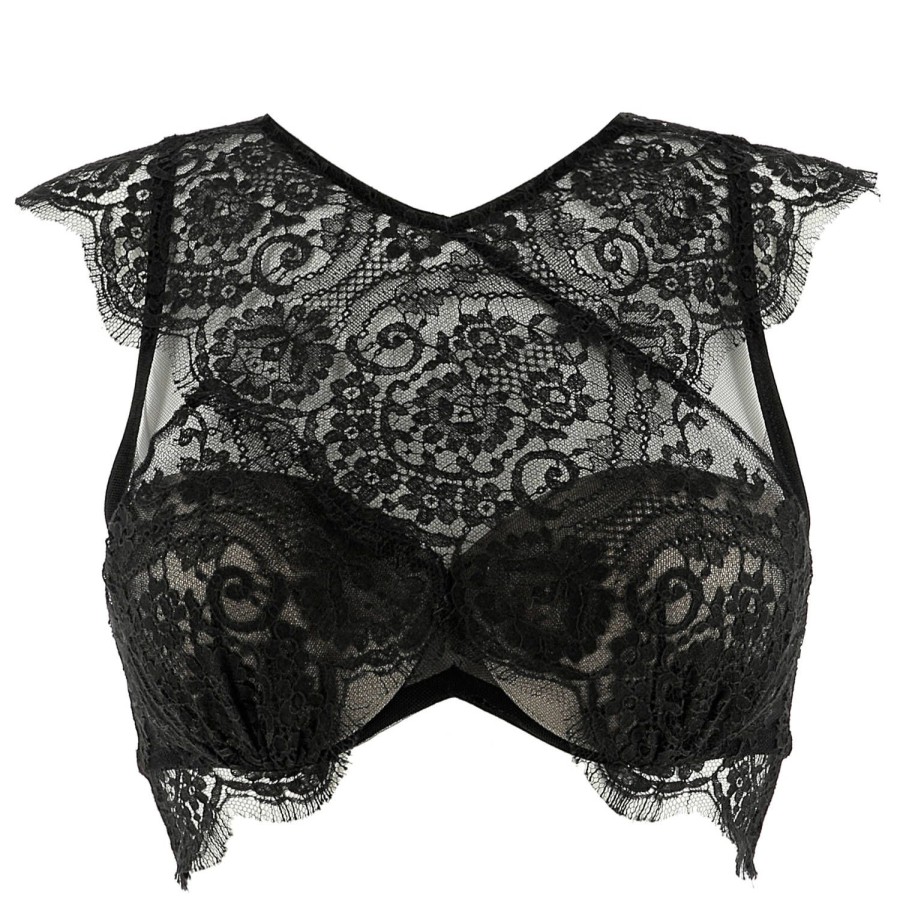 Soutiens-Gorge I.D. Sarrieri | Soutien-Gorge Bustier En Dentelle Noir