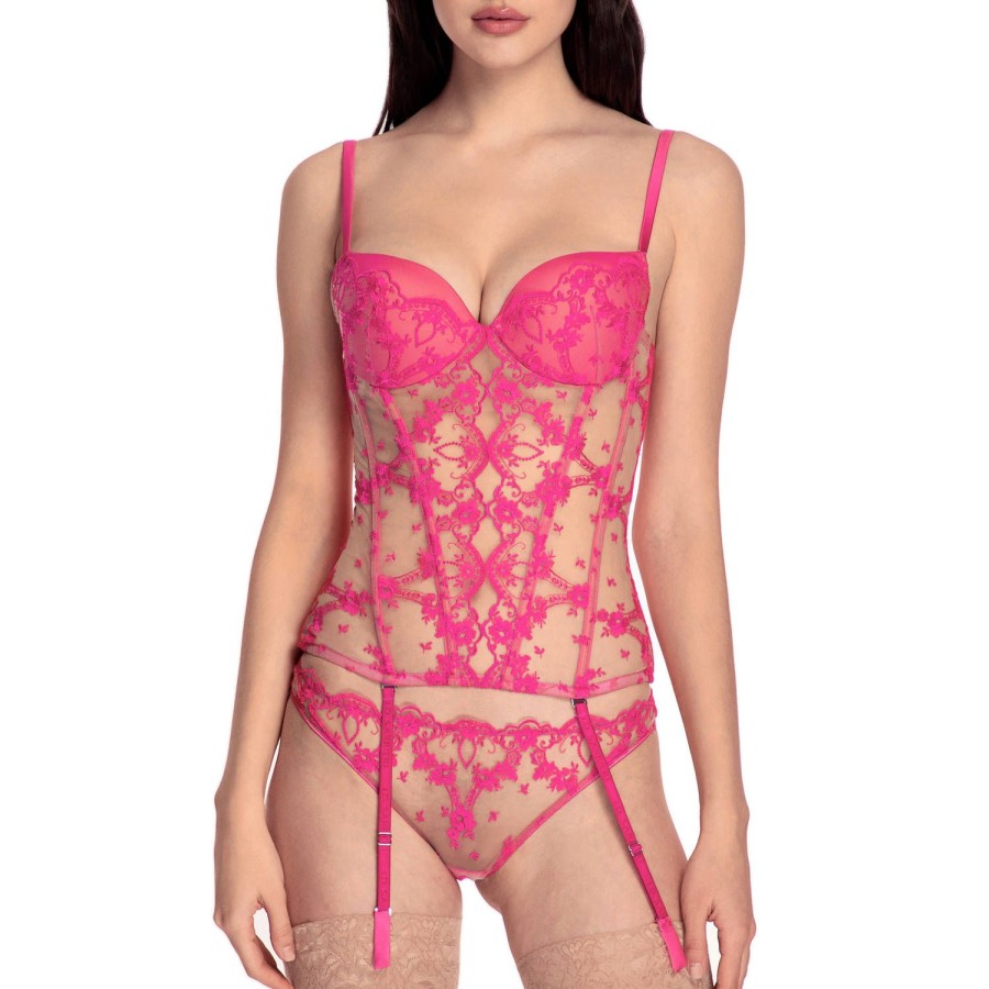 Lingerie I.D. Sarrieri | Guepiere Hot Pink