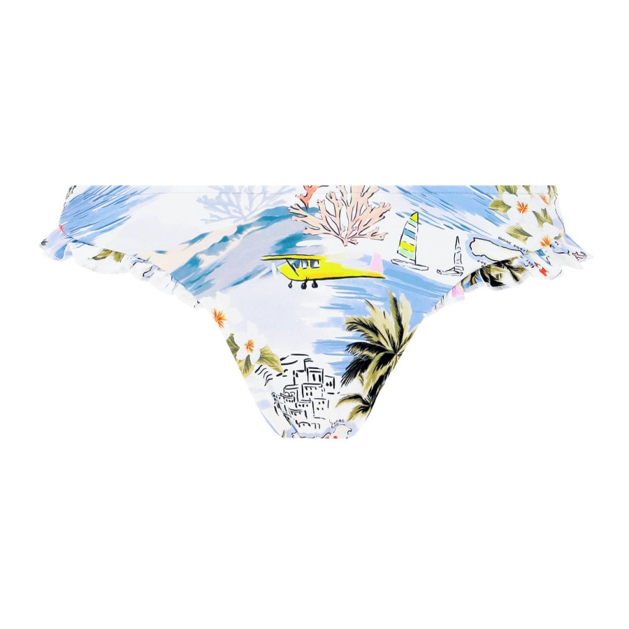 Maillots De Bain Seafolly Bresilien / Tanga | Bas De Maillot De Bain Slip Bresilien Powder Blue