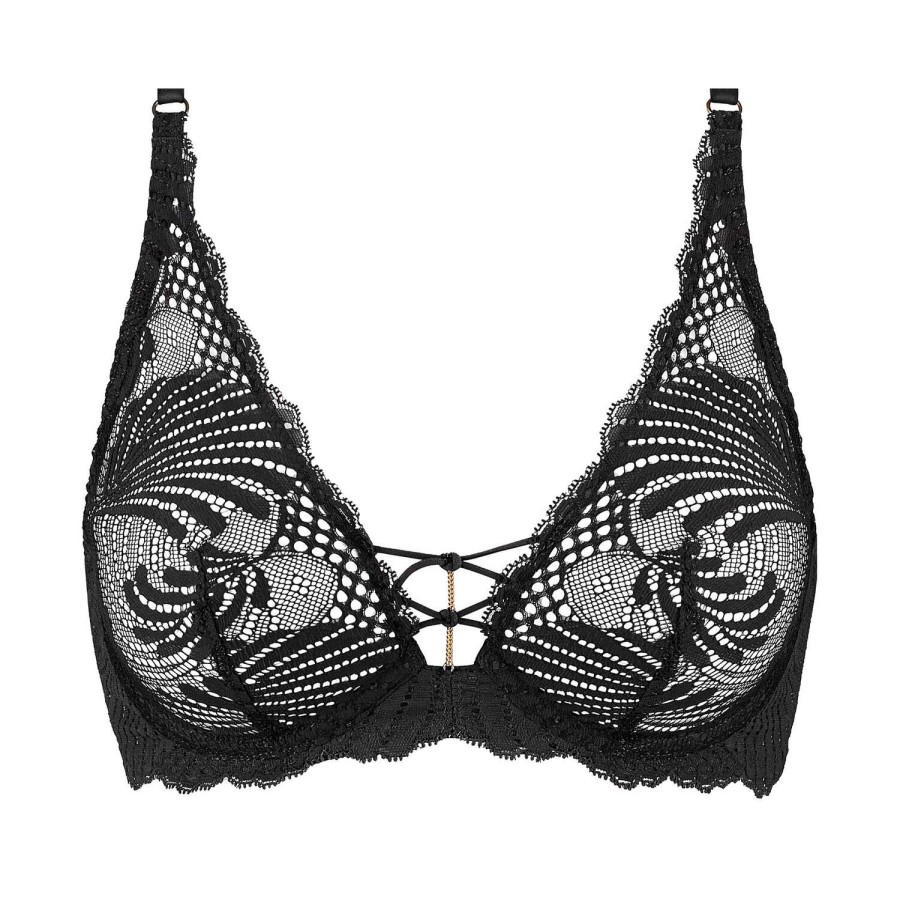 Soutiens-Gorge Aubade | Soutien-Gorge Triangle En Dentelle Noir