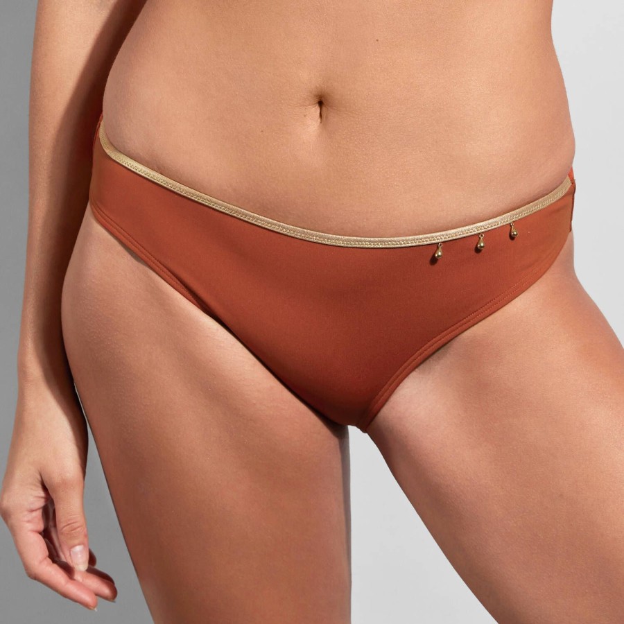 Maillots De Bain Empreinte Culotte Et Slip | Bas De Maillot De Bain Slip Ambre