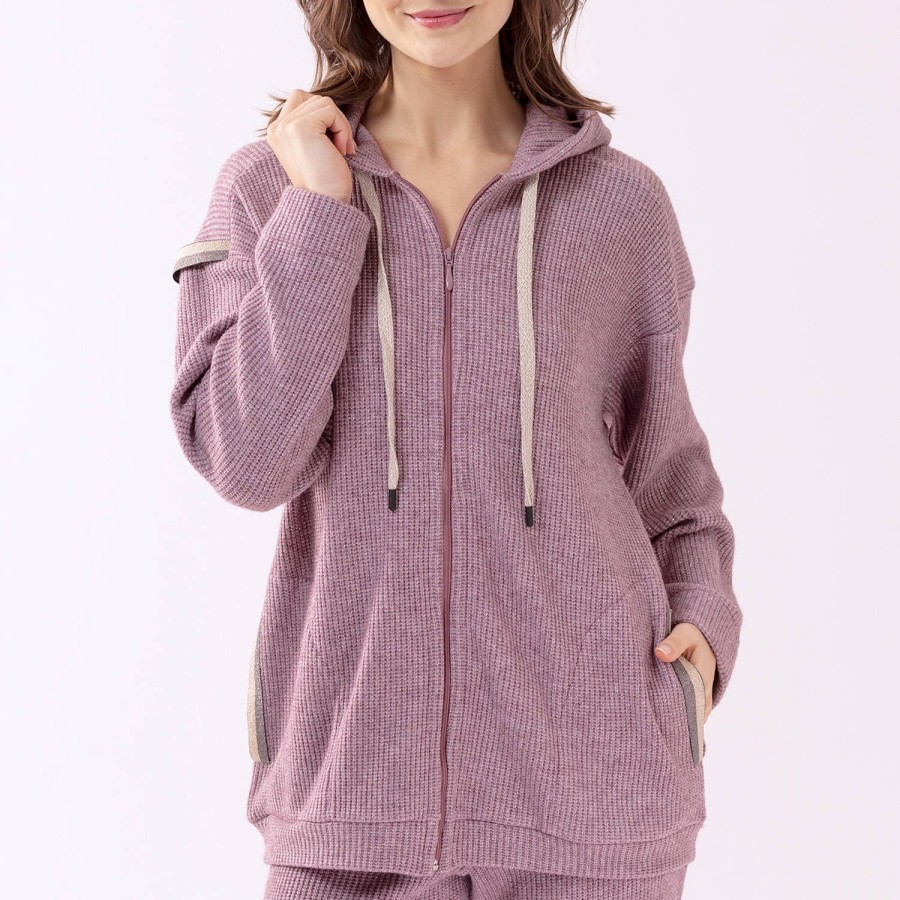 Lingerie De Nuit Le Chat | Sweat A Capuche Vendange