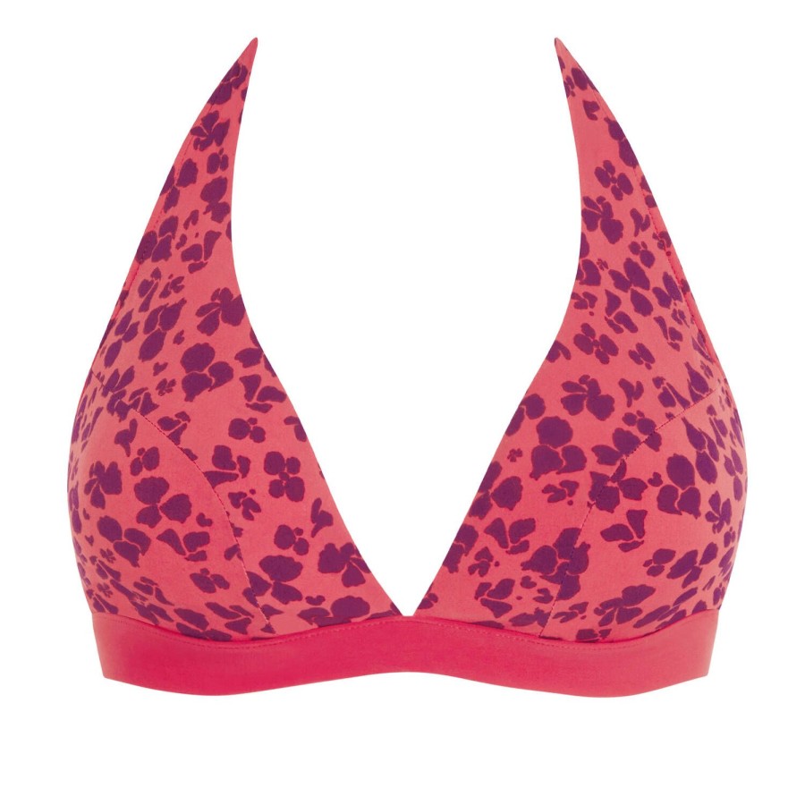 Maillots De Bain Chantelle Triangle | Haut De Maillot De Bain Triangle Hibiscus