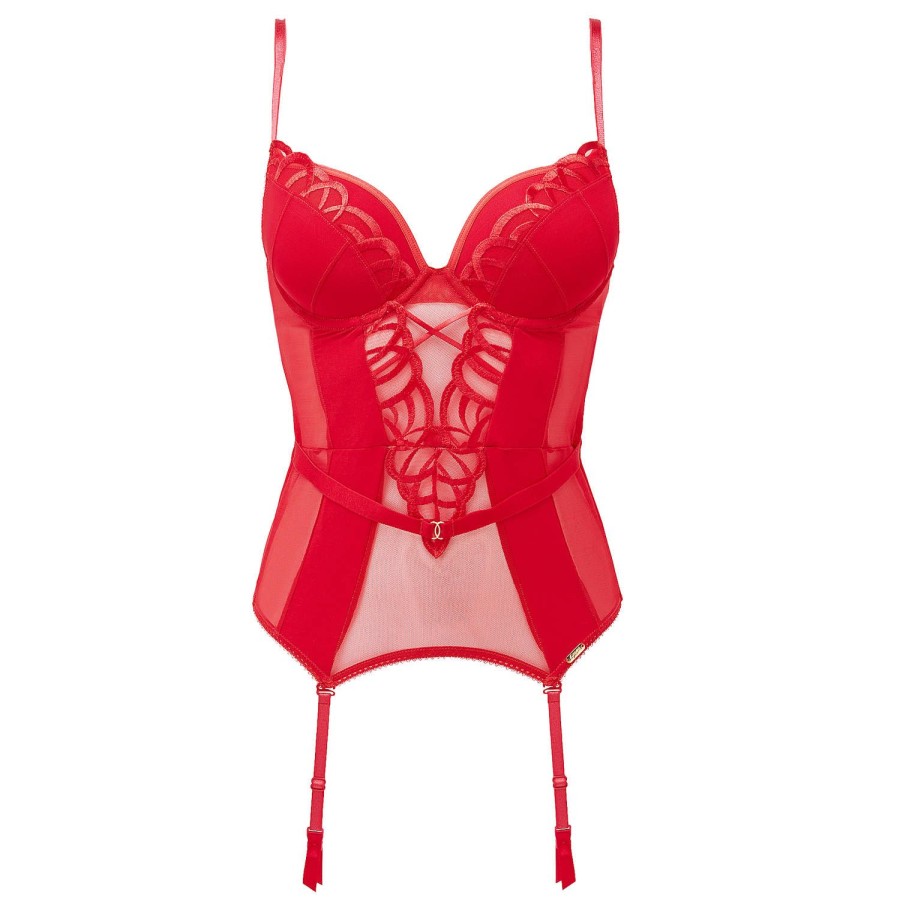 Lingerie Gossard | Guepiere Fiesta Red