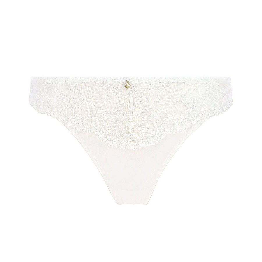 Culottes Aubade | Tanga En Dentelle Opale